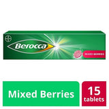 Berocca Mixed Berries Sugar Free Effervescent 15 Tablets - McGrocer