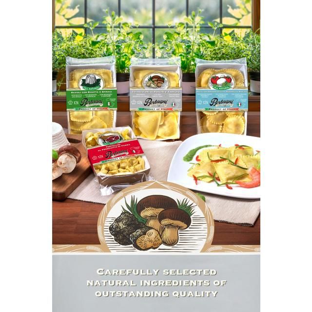 Bertagni Porcini Mushroom and Truffle Triangoli   250g - McGrocer