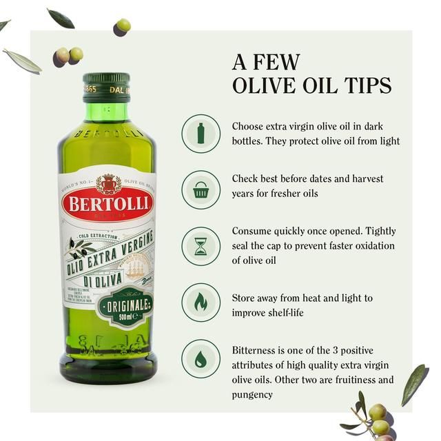 Bertolli Extra Virgin Olive Oil Originale 500ml - McGrocer