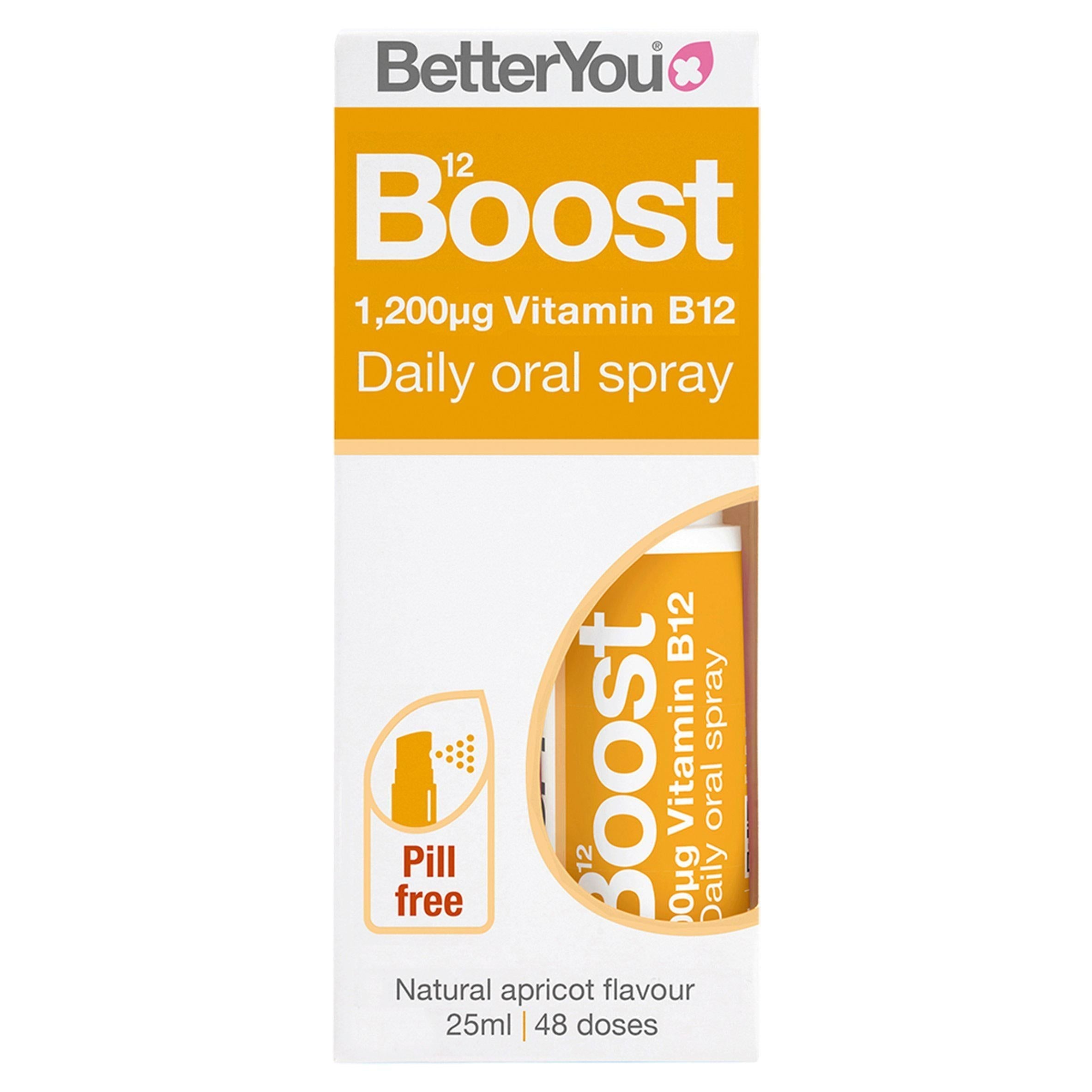 BetterYou Boost B12 Oral Spray 25ml - McGrocer