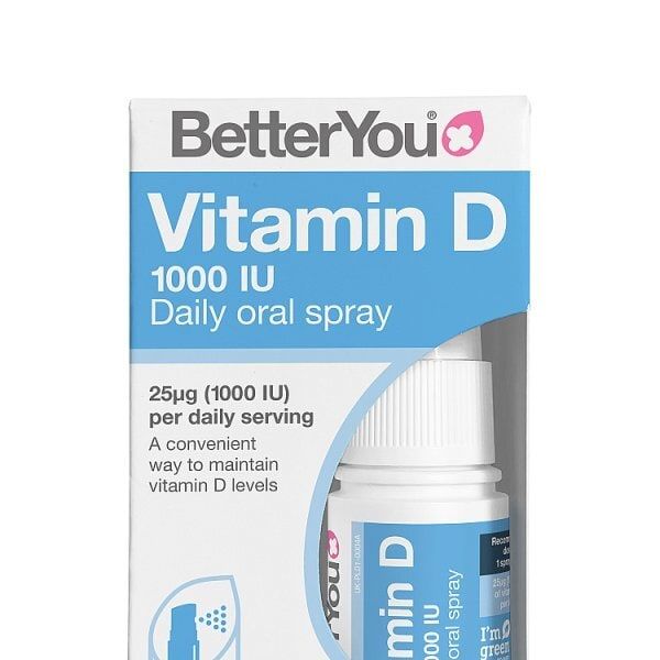 BetterYou D1000 Vitamin D Daily Oral Spray 15ml - McGrocer