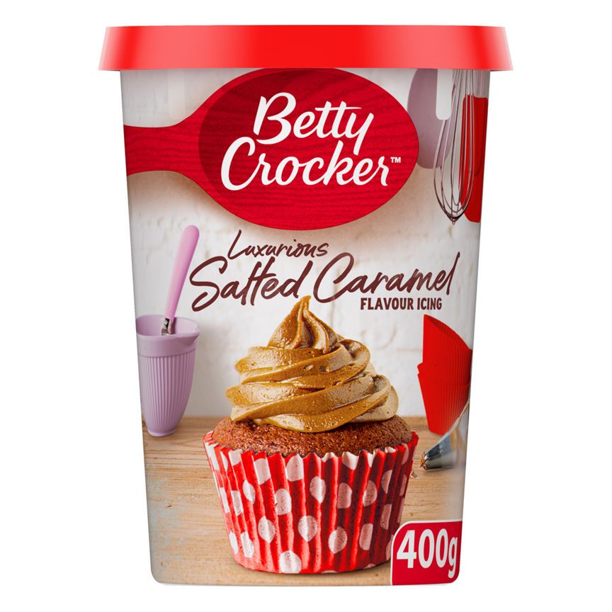 Betty Crocker Luxurious Salted Caramel Flavour Icing 400g - McGrocer