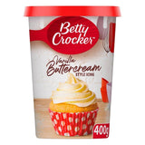 Betty Crocker Vanilla Buttercream Style Icing 400g - McGrocer