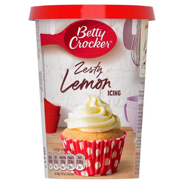 Betty Crocker Zesty Lemon Icing 400g - McGrocer