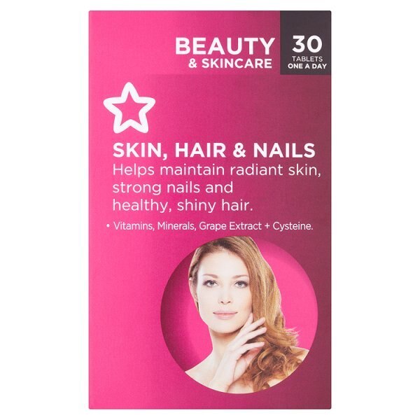 Superdrug Skin Hair & Nails - 30 Tablets GOODS Superdrug