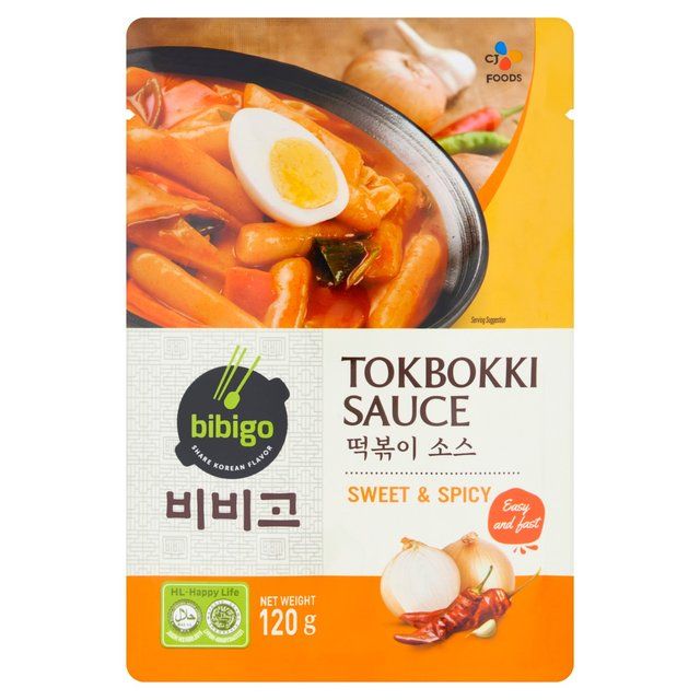 bibigo Tokbokki Sweet Spicy Sauce 120g - McGrocer