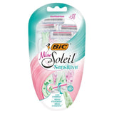 BIC Soleil Sensitive Disposable Women's Razors 4 per pack - McGrocer