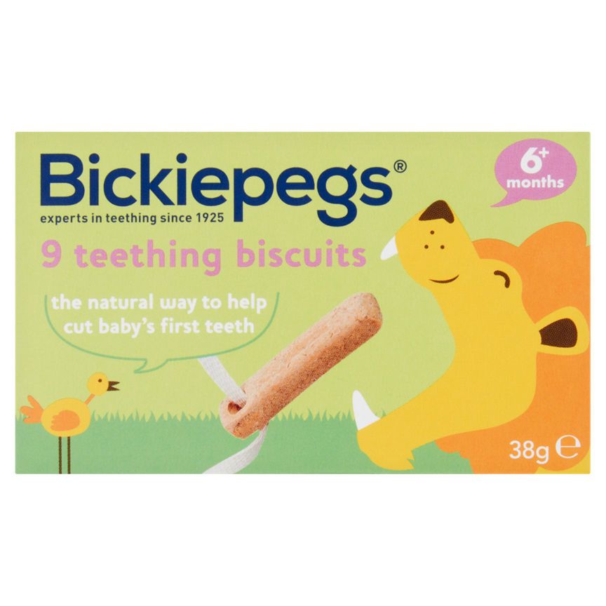 Bickiepegs Teething Biscuits for Babies 6+ Months - McGrocer