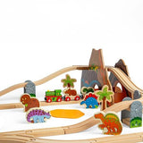 Bigjigs Rail Dinosaur Train Set - McGrocer