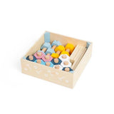 Bigjigs Toys Crate of Woden Nuts and Bolts - McGrocer