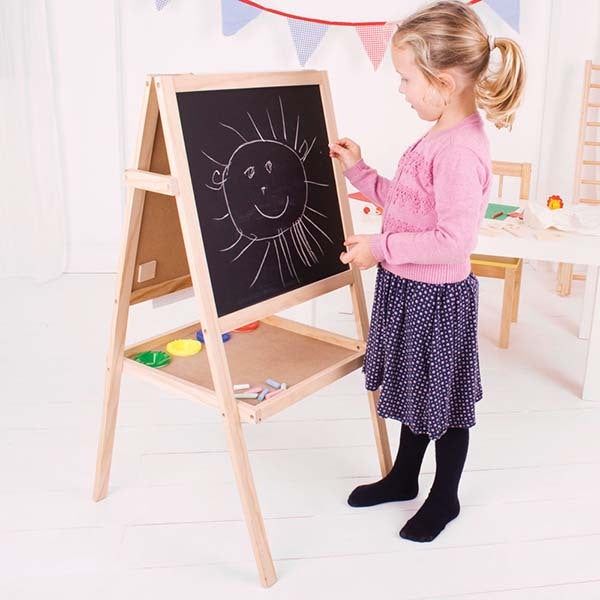 Bigjigs Toys Junior Art Easel - McGrocer