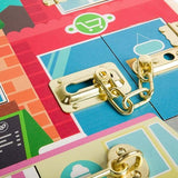 Bigjigs Toys Latches & Catches Activity Board - McGrocer