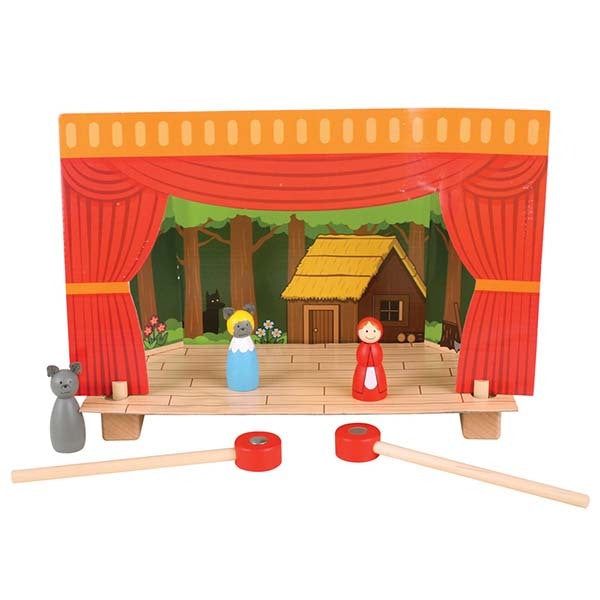 Bigjigs Toys Magnetic Theatre - McGrocer