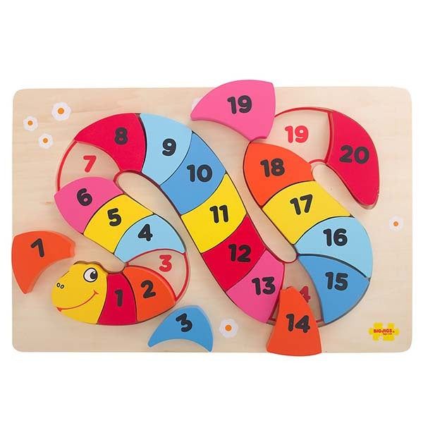 Bigjigs Toys Snake Puzzle - McGrocer