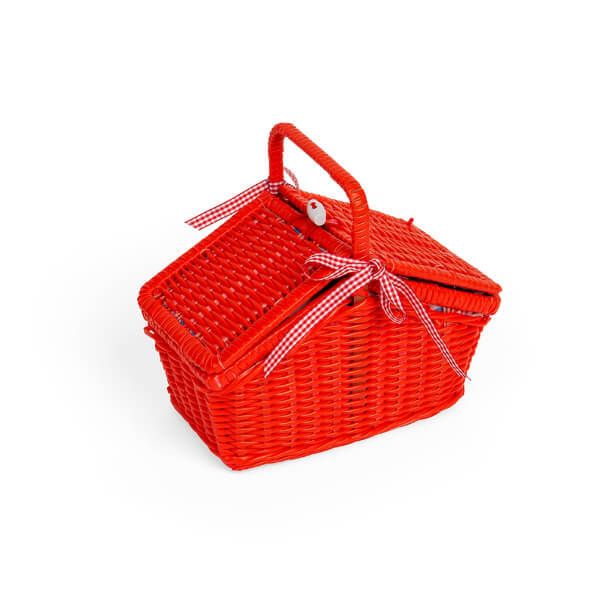 Bigjigs Toys Spotted Basket Tea Set - McGrocer