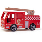 Bigjigs Toys Wooden City Fire Engine - McGrocer