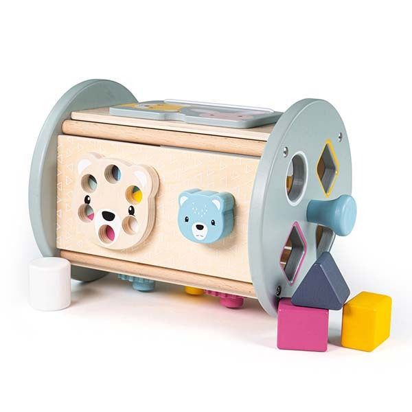Bigjigs Toys Wooden Rolling Activity Centre - McGrocer