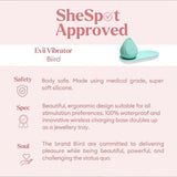 Biird Evii Vibrator - Mint Green - McGrocer