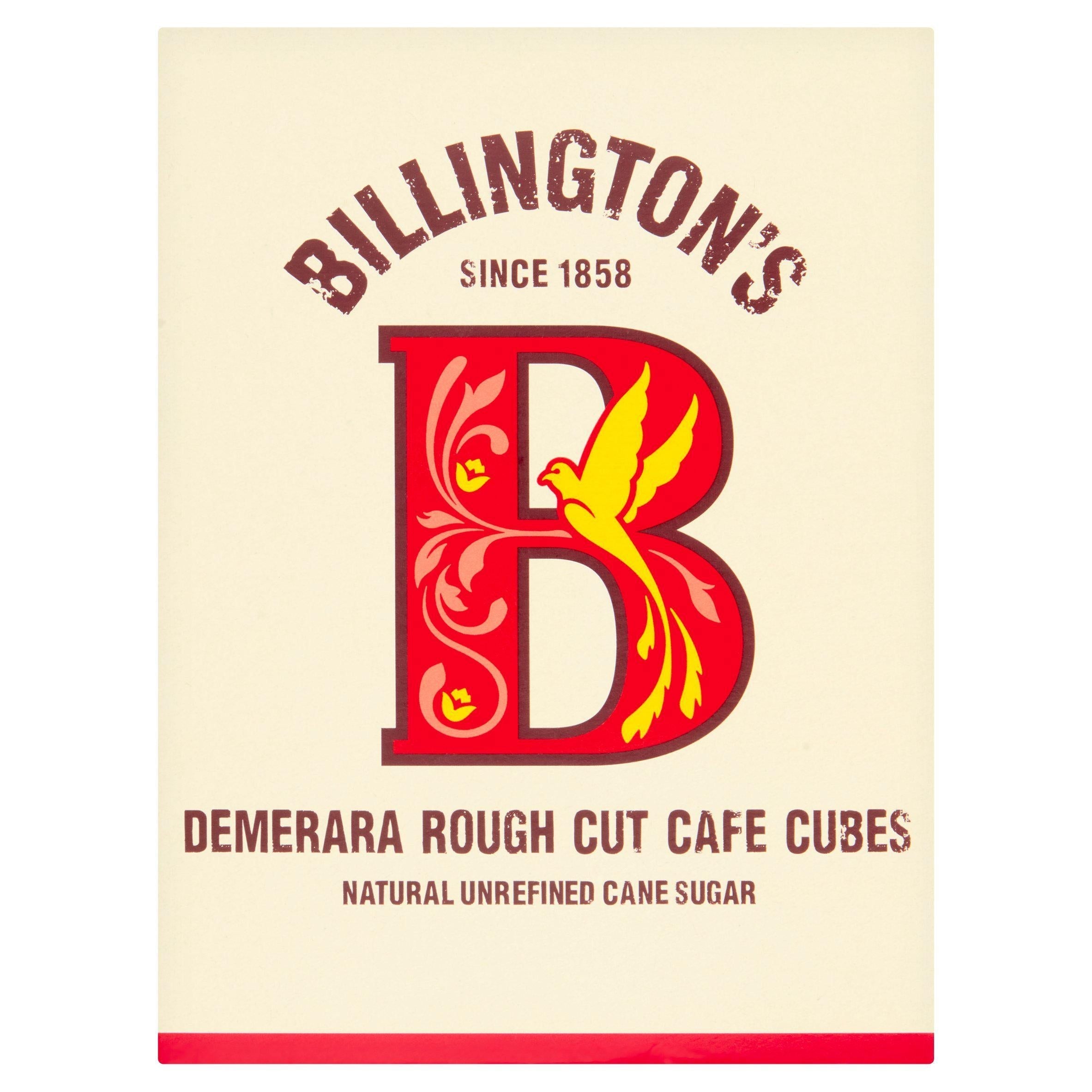 Billington's Demerara Rough Cut Cafe Cubes 500g - McGrocer