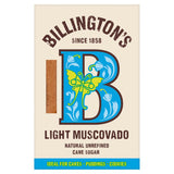 Billington's Light Muscovado Natural Unrefined Cane Sugar - McGrocer