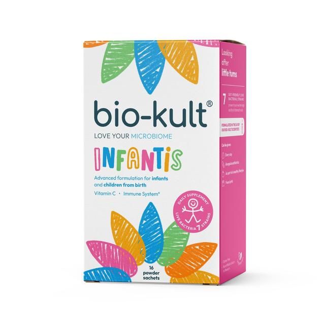Bio-Kult Infantis Kids Probiotics Gut Supplement 7 Strains with Vitamin C 16 x 1 per pack - McGrocer