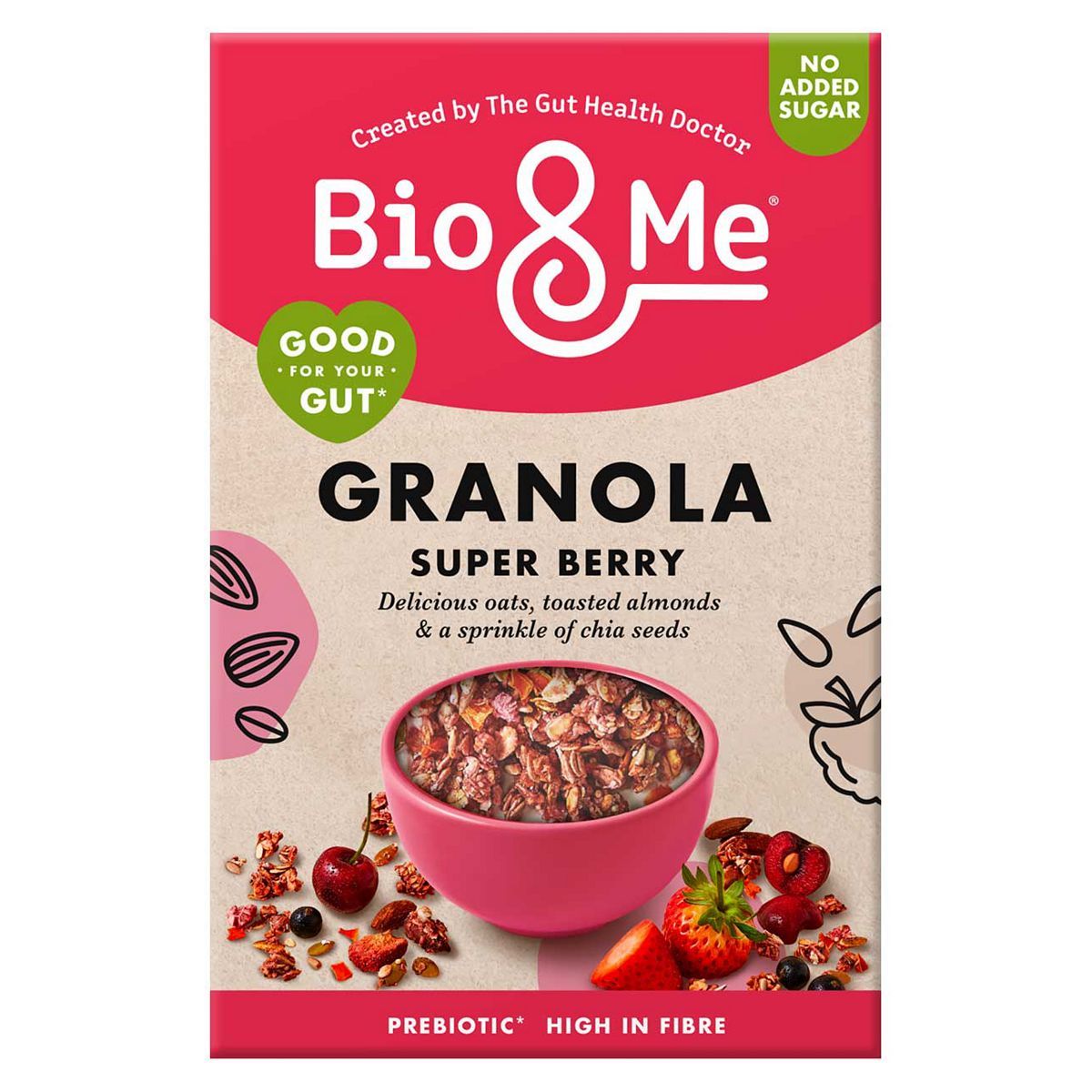 Bio&Me Gut-Loving Super Berry Granola - 360g - McGrocer