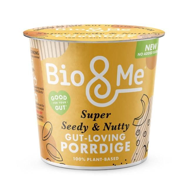 Bio&Me Super Seedy & Nutty Gut-Loving Porridge Pot 58g - McGrocer