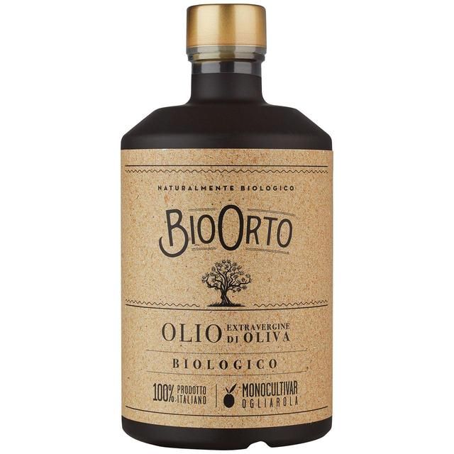 Bio Orto Organic Extra Virgin Olive Oil Monocultivar Ogliarola 500ml - McGrocer
