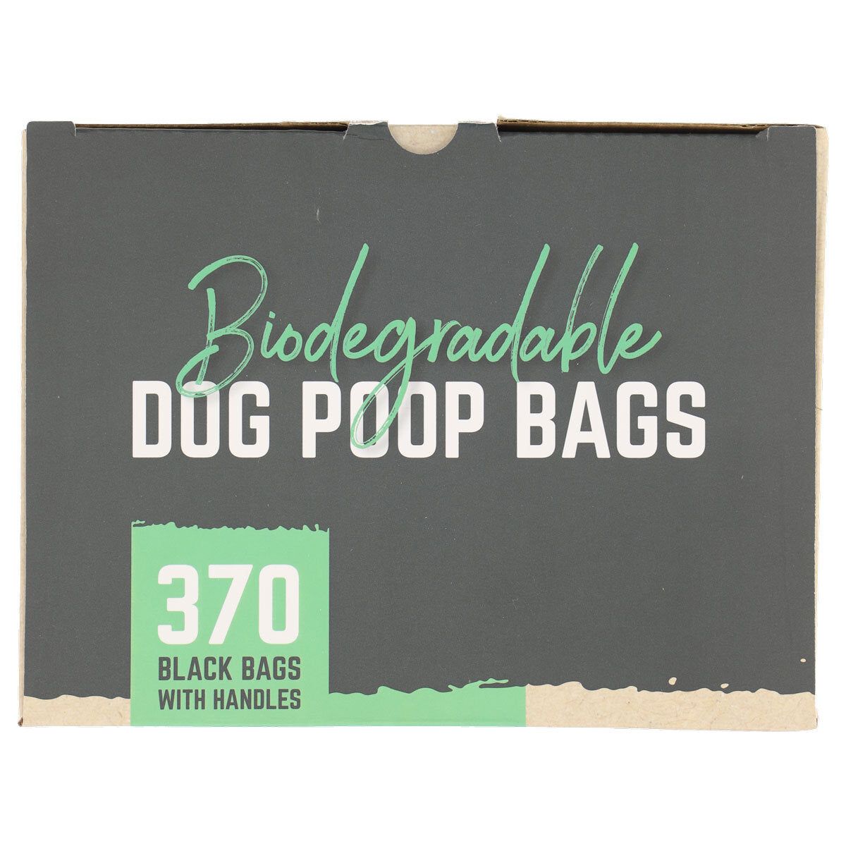 Biodegradable Dog Poop Bags, 370 Bags & 1 Dispenser - McGrocer