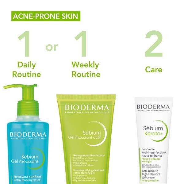 Bioderma Sebium Kerato+ Gel Cream For Acne Prone Skin 30Ml - McGrocer