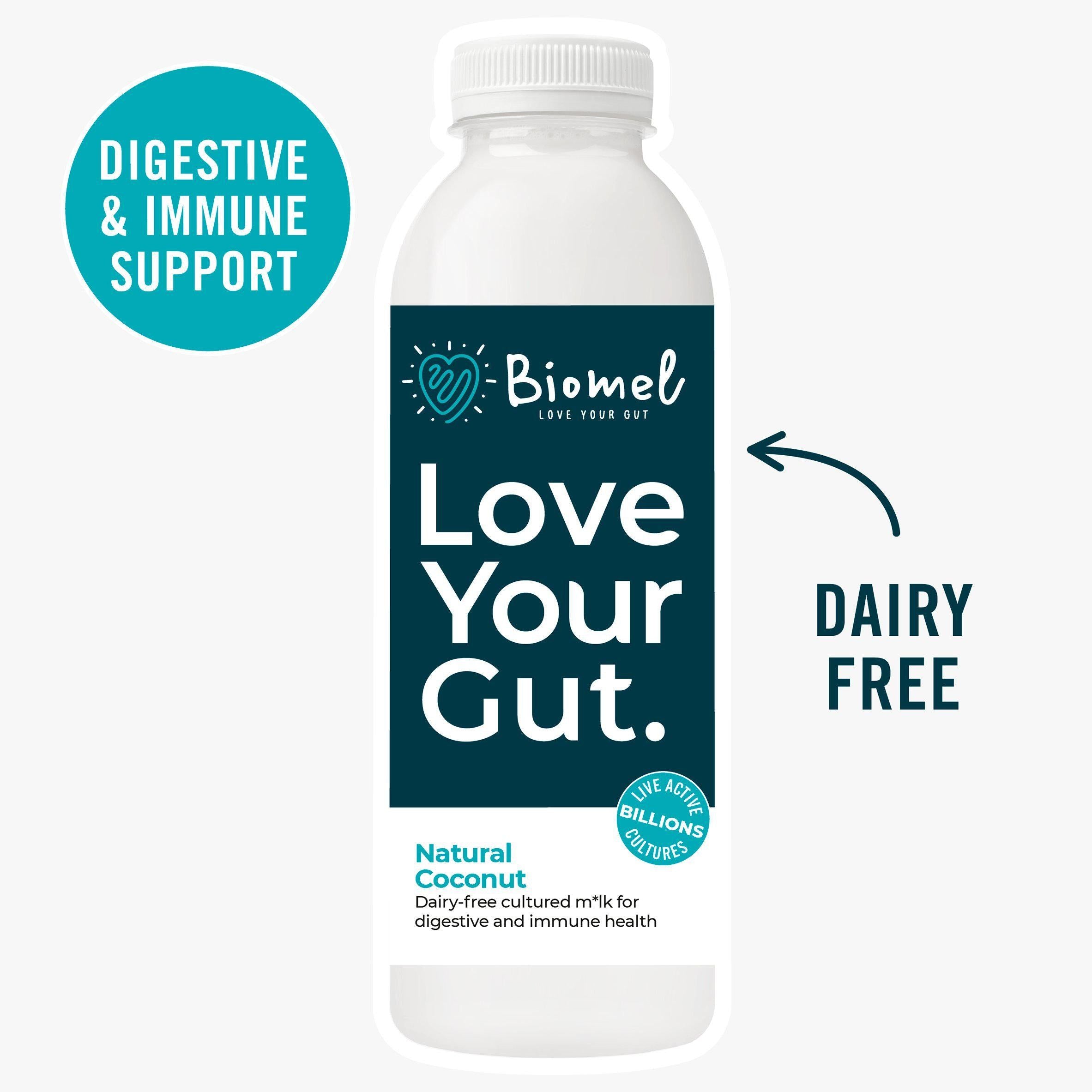 Biomel Natural Dairy Free Coconut Probiotic Drink 510ml - McGrocer