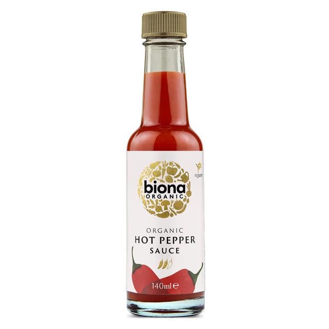Biona Hot Pepper Sauce Organic 140ml - McGrocer