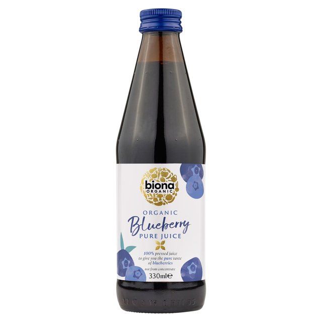 Biona Organic Blueberry Pure Pressed Juice 330ml - McGrocer