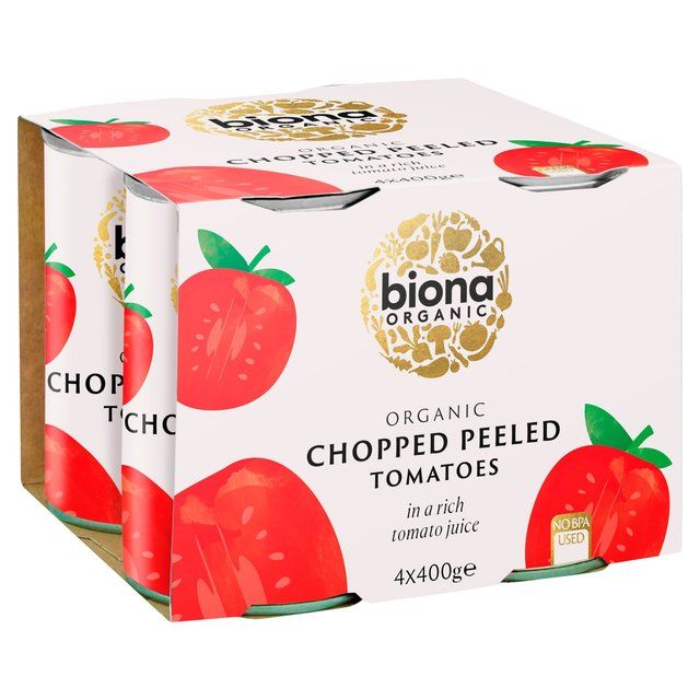 Biona Organic Chopped Tomatoes 4 x 400g - McGrocer