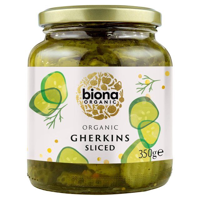 Biona Organic Gherkin Slices 350g - McGrocer