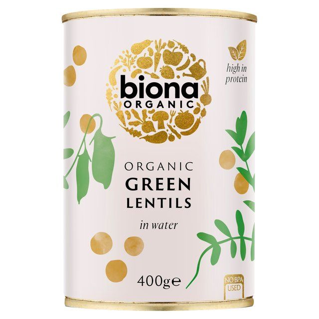 Biona Organic Green Lentils 400g - McGrocer