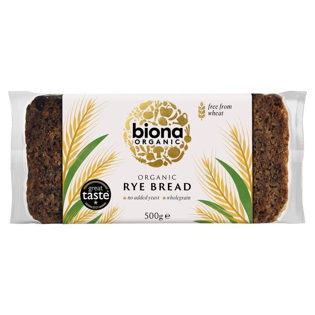 Biona Organic Rye Bread Sliced 500g - McGrocer