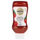 Biona Organic Tomato Ketchup Squeezy Bottle 560g - McGrocer
