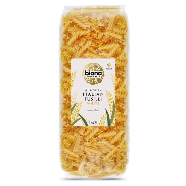 Biona Organic White Fusilli Pasta 1kg - McGrocer