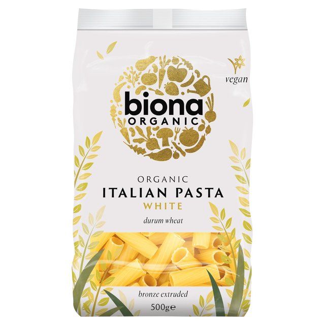 Biona Organic White Rigatoni Pasta 500g - McGrocer