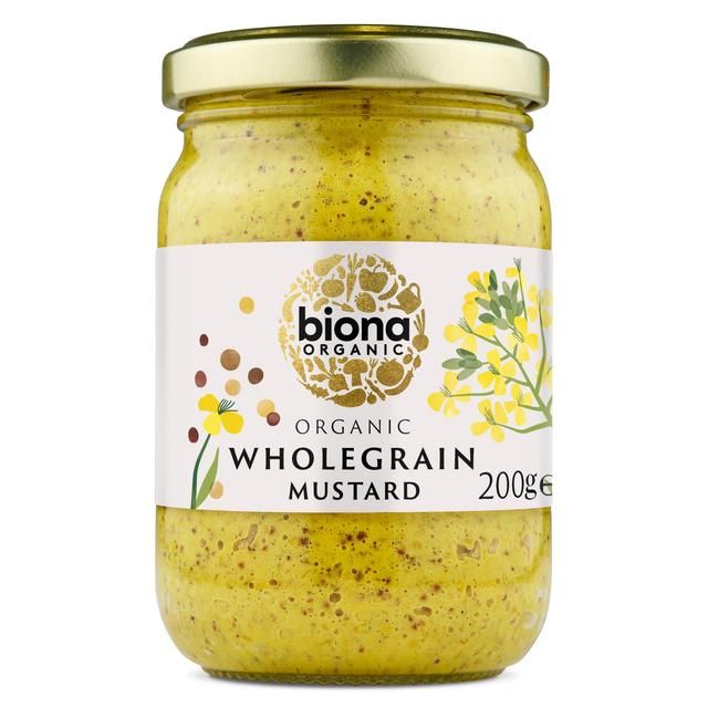 Biona Organic Wholegrain Mustard 200g - McGrocer