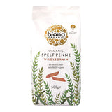 Biona Wholegrain Spelt Penne Pasta 500g - McGrocer