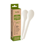BioPak White Paper Spoons   10 per pack - McGrocer