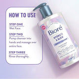 Biore Dewy Hydration Gentle Pore Cleanser for Normal to Dry Skin 200ml - McGrocer