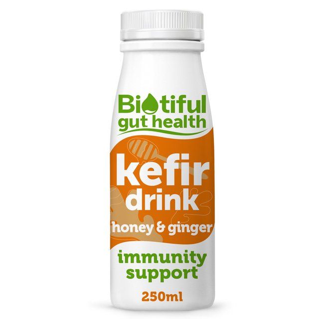 Biotiful Honey & Ginger Kefir 250ml - McGrocer