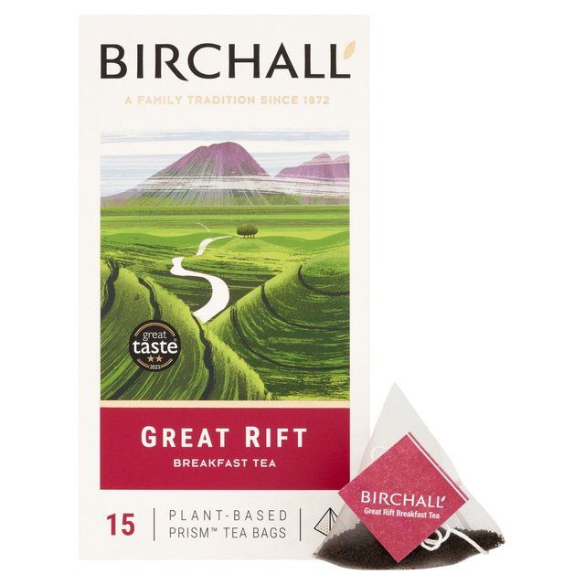 Birchall Great Rift Breakfast Blend - 15 Prism Tea Bags 15 per pack - McGrocer