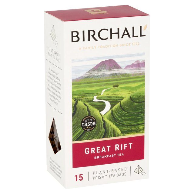 Birchall Great Rift Breakfast Blend - 15 Prism Tea Bags 15 per pack - McGrocer