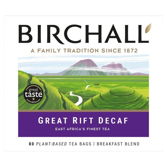 Birchall Great Rift Decaf Everyday Tea Bags 80 per pack - McGrocer