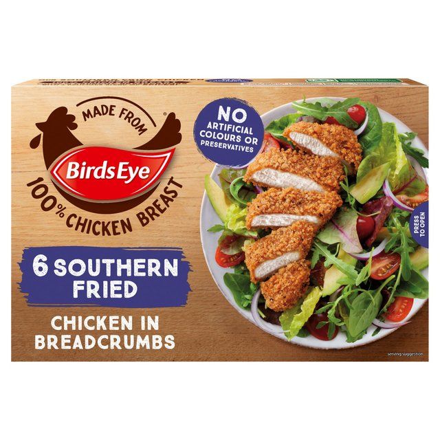 Birds Eye 6 Southern Fried Breaded Chicken Breast Steaks 540g - McGrocer