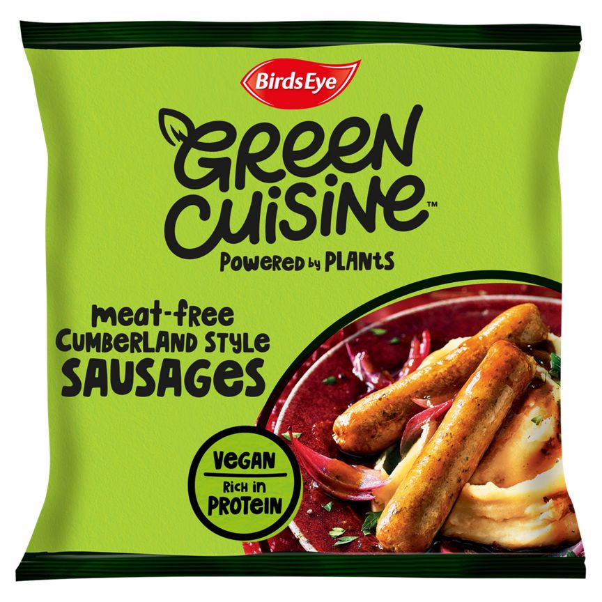 Birds Eye Green Cuisine Meat-Free Cumberland Style Sausages - McGrocer